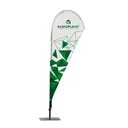 BeachFlag "Tropfenform" Gr. S einseitig