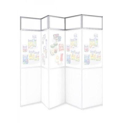 Blendenreihe 5-tlg. für Faltwand inkl. 5x Leichtschaumpaneele 700x270x5 mm ALLEGRO Faltdisplay - Zubehör - ALLEGRO Blende 5-tlg mit Paneelen Blendenreihe 5-tlg. für Faltwand inkl. 5x Leichtschaumpaneele 700x270x5 mm ALLEGRO Faltdisplay - Zubehör - ALLEGRO Blende 5-tlg mit Paneelen