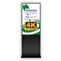 Digital Signage Digitale Info-Stele TrendLine für den Inneneinsatz - Größe: 50 Zoll - 4K UHD Farbe: schwarz - Digitale Infostele TRENDLINE 50 Zoll 4K swz