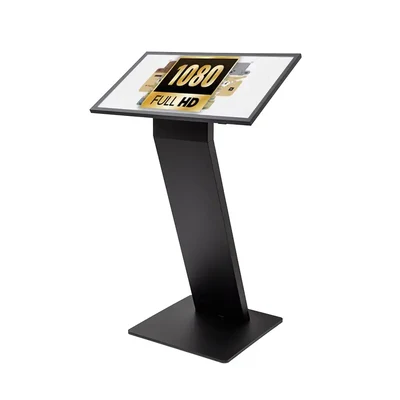 Digital Signage Digitales Kiosk - Querformat einseitiger 32 Zoll-Bildschirm - schwarz - 4K UHD Farbe: schwarz - mit Touchfunktion mit 8ms Latenz - Digital Signage Digitales Kiosk - Querformat -  32 Zoll.webp