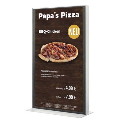 Digital Signage Digitales Thekendisplay TrendLine für den Inneneinsatz - Größe: 24 Zoll - Full HD Farbe: weiss - Thekendisplay 24 Zoll vorne ws 2 Digital Signage Digitales Thekendisplay TrendLine für den Inneneinsatz - Größe: 24 Zoll - Full HD Farbe: weiss - Thekendisplay 24 Zoll vorne ws 2