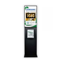 Digital Signage Digitale Info-Stele TrendLine für den Inneneinsatz - Größe: 32 Zoll - Full HD Farbe: schwarz - Digitale Infostele TRENDLINE 32 swz Digital Signage Digitale Info-Stele TrendLine für den Inneneinsatz - Größe: 32 Zoll - Full HD Farbe: schwarz - Digitale Infostele TRENDLINE 32 swz