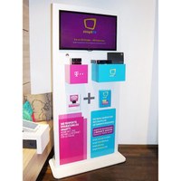 Digital Signage Infoterminal Indoor Individuelle Ausführung & Format bitte als Freitext formulieren - Pr sentationsdisplay-mit-32Zoll-Display-und-Warentr ger Digital Signage Infoterminal Indoor Individuelle Ausführung & Format bitte als Freitext formulieren - Pr sentationsdisplay-mit-32Zoll-Display-und-Warentr ger