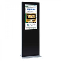 Digital Signage Digitale Info-Stele einseitig für den Inneneinsatz - Größe: 32 Zoll - Full HD Farbe: schwarz - Digitale Infostele einseitig 32 zoll schwarz Digital Signage Digitale Info-Stele einseitig für den Inneneinsatz - Größe: 32 Zoll - Full HD Farbe: schwarz - Digitale Infostele einseitig 32 zoll schwarz