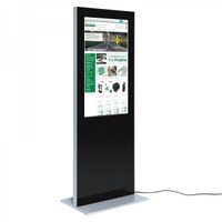 Digital Signage Digitale Info-Stele SLIM für den Inneneinsatz - Größe: 43 Zoll Farbe: schwarz - digitale infostele slim einseitig 43 zoll schwarz 1 Digital Signage Digitale Info-Stele SLIM für den Inneneinsatz - Größe: 43 Zoll Farbe: schwarz - digitale infostele slim einseitig 43 zoll schwarz 1