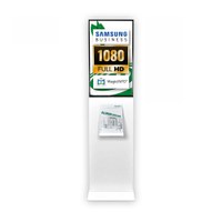 Digital Signage Digitale Info-Stele TrendLine für den Inneneinsatz - Größe: 32 Zoll - Full HD Farbe: weiss - Digitale Infostele TRENDLINE 32 w Digital Signage Digitale Info-Stele TrendLine für den Inneneinsatz - Größe: 32 Zoll - Full HD Farbe: weiss - Digitale Infostele TRENDLINE 32 w