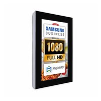 Digital Signage Digitales Info-Display - Hochform. einseitiger 32 Zoll-Bildschirm - schwarz - Full HD zur Wandmontage - Digitale Info Display Hochformat 32er Full HD Digital Signage Digitales Info-Display - Hochform. einseitiger 32 Zoll-Bildschirm - schwarz - Full HD zur Wandmontage - Digitale Info Display Hochformat 32er Full HD