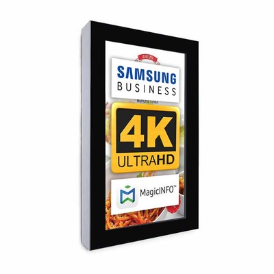 Digital Signage Digitales Info-Display - Hochform. einseitiger 43 Zoll-Bildschirm - schwarz - 4K UHD zur Wandmontage - Digitale Info Display Hochformat 43er 4K Digital Signage Digitales Info-Display - Hochform. einseitiger 43 Zoll-Bildschirm - schwarz - 4K UHD zur Wandmontage - Digitale Info Display Hochformat 43er 4K