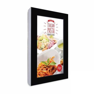 Digitales Info-Display - Hochformat einseitiger 49 Zoll-Bildschirm - schwarz zur Wandmontage - Digitales Info Display 49 Zoll Hochformat Wandmontage.jpeg Digitales Info-Display - Hochformat einseitiger 49 Zoll-Bildschirm - schwarz zur Wandmontage - Digitales Info Display 49 Zoll Hochformat Wandmontage.jpeg