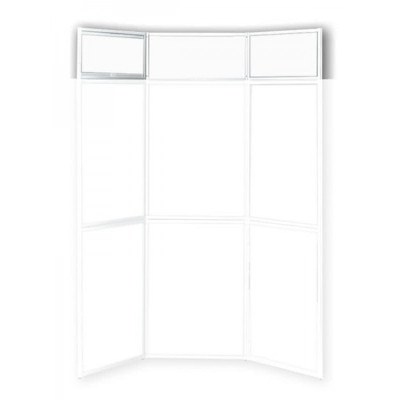Blendenreihe 3-teilig für Faltwand inkl. 3x Leichtschaumpaneel 594x270mm ALLEGRO PLUS Faltdisplay - ALLEGRO-PLUS-Blende-3teilig Blendenreihe 3-teilig für Faltwand inkl. 3x Leichtschaumpaneel 594x270mm ALLEGRO PLUS Faltdisplay - ALLEGRO-PLUS-Blende-3teilig