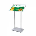 Infoständer mit Klapprahmen