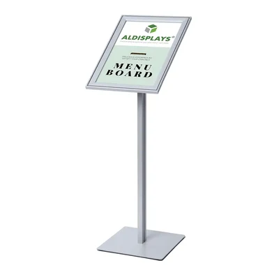 Infoständer mit Klapprahmen Premium im Format DIN A3 (hoch oder quer) Klapprahmen im 37er Profil Gehrung - Premiuem A3.webp