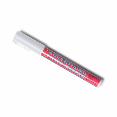 Kreidemarker - 3mm breit - weiß Zubehör für alle Arten von Holz-Kreidetafeln oder Tafelfolien für Klapprahmen - Kreidemarker weiss 3mm