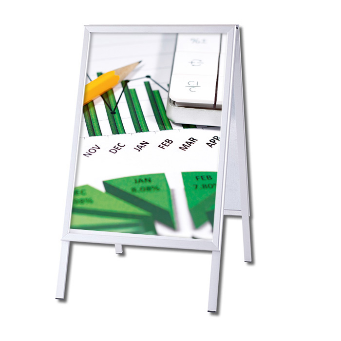 2x PVC-Poster/PlakatDruck DIN A1 wetterfest für Kundenstopper Corona Biergarten2 