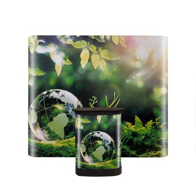 Pop-Up Magnet Easy 3x3 gerade Variante mit kleinem Transportkoffer Gerades 3x3 Felder-System mit Magnetschienen, - Pop-Up Magnet gerade 3x3 Theke small