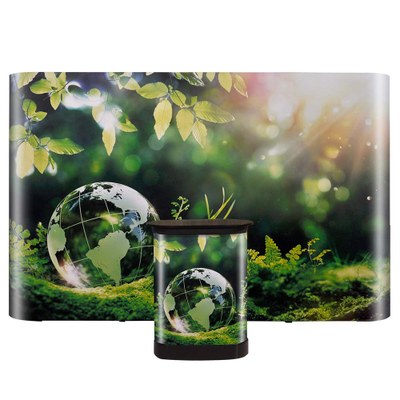 Pop-Up Magnet Easy 4x3 gerade Variante mit kleinem Transportkoffer Gerades 4x3 Felder-System mit Magnetschienen, - Pop-Up Magnet gerade 4x3 Theke small