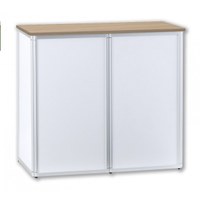 Promotiontheke ALLEGRO®-Rechteck geteilt Buche - mit geteilter Front inkl. Deckelplatte (Buche) & Einlegeboden - Promotiontheken-Rechtecktheke-Front-geteilt-Buche 2 Promotiontheke ALLEGRO®-Rechteck geteilt Buche - mit geteilter Front inkl. Deckelplatte (Buche) & Einlegeboden - Promotiontheken-Rechtecktheke-Front-geteilt-Buche 2