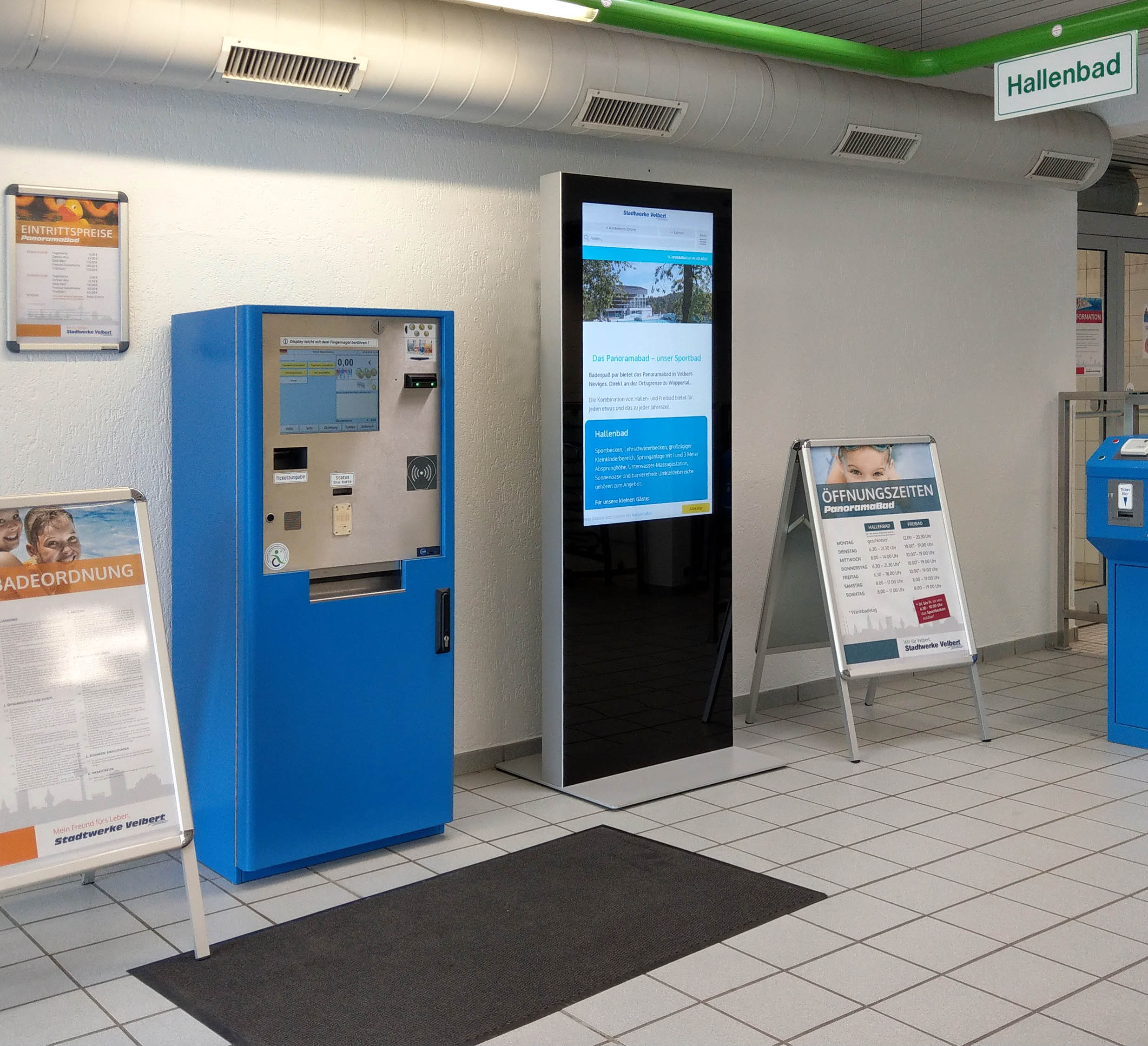 Digitale Infostele in Velbert 