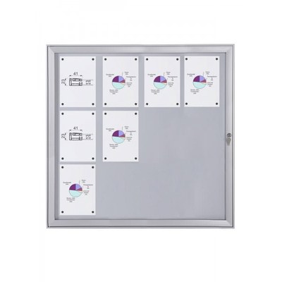 Schaukasten Flat BT23 Indoor/Outdoor 4x3 DIN A4 (Außenformat: 961x1.004mm) 12x DIN A4 - Schaukasten FLAT BT23 Indoor Outdoor 4x3 Schaukasten Flat BT23 Indoor/Outdoor 4x3 DIN A4 (Außenformat: 961x1.004mm) 12x DIN A4 - Schaukasten FLAT BT23 Indoor Outdoor 4x3