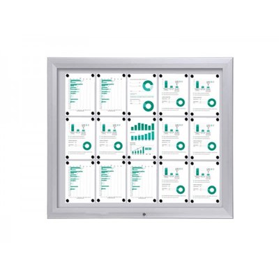 Schaukasten Premium BT46 Outdoor 5x3 DIN A4 (Außenformat: 1.245x1.067mm) Gehäuse und Rahmen aus Aluminium - Schaukasten PREMIUM BT46 Outdoor Quer 5x3 Schaukasten Premium BT46 Outdoor 5x3 DIN A4 (Außenformat: 1.245x1.067mm) Gehäuse und Rahmen aus Aluminium - Schaukasten PREMIUM BT46 Outdoor Quer 5x3