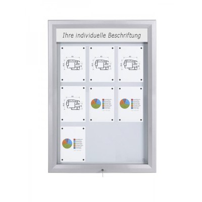 Schaukasten Premium BT46 Outdoor LED 3x3 DIN A4 (Außenformat: 805x1.117mm) Gehäuse und Rahmen aus Aluminium - Schaukasten PREMIUM LED BT46 Outdoor 3x3 Schaukasten Premium BT46 Outdoor LED 3x3 DIN A4 (Außenformat: 805x1.117mm) Gehäuse und Rahmen aus Aluminium - Schaukasten PREMIUM LED BT46 Outdoor 3x3