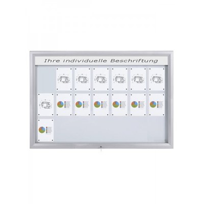 Schaukasten Premium BT46 Outdoor LED 7x3 DIN A4 (Außenformat: 1.685x1.067mm) Gehäuse und Rahmen aus Aluminium - Schaukasten PREMIUM LED BT46 Outdoor 7x3 Schaukasten Premium BT46 Outdoor LED 7x3 DIN A4 (Außenformat: 1.685x1.067mm) Gehäuse und Rahmen aus Aluminium - Schaukasten PREMIUM LED BT46 Outdoor 7x3