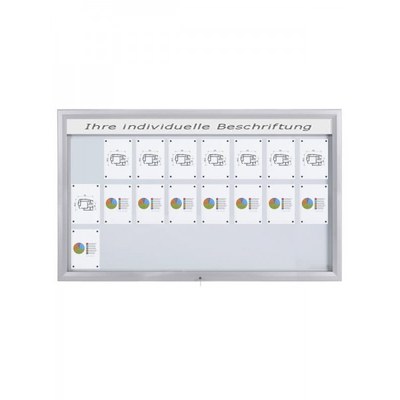 Schaukasten Premium BT46 Outdoor LED 8x3 DIN A4 (Außenformat: 1.905x1.167mm) Gehäuse und Rahmen aus Aluminium - Schaukasten PREMIUM LED BT46 Outdoor 8x3 Schaukasten Premium BT46 Outdoor LED 8x3 DIN A4 (Außenformat: 1.905x1.167mm) Gehäuse und Rahmen aus Aluminium - Schaukasten PREMIUM LED BT46 Outdoor 8x3