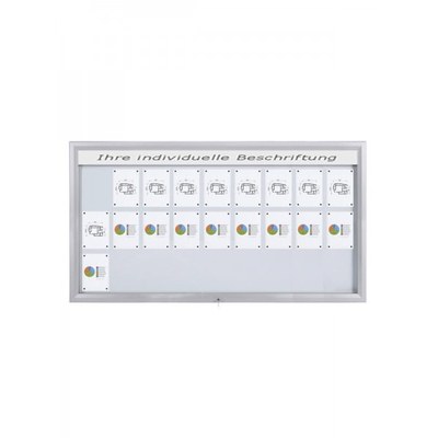 Schaukasten Premium BT46 Outdoor LED 9x3 DIN A4 (Außenformat: 2.125 x 1.067mm Gehäuse und Rahmen aus Aluminium - Schaukasten PREMIUM LED BT46 Outdoor 9x3 Schaukasten Premium BT46 Outdoor LED 9x3 DIN A4 (Außenformat: 2.125 x 1.067mm Gehäuse und Rahmen aus Aluminium - Schaukasten PREMIUM LED BT46 Outdoor 9x3