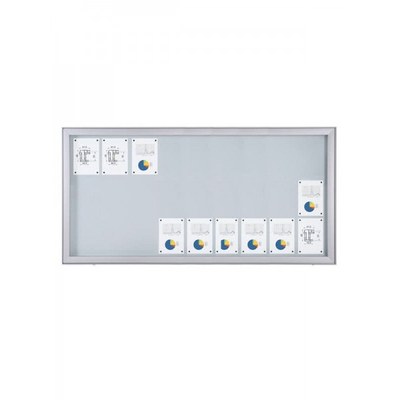 Schaukasten Premium BT68 Outdoor 9x3 DIN A4 (Außenformat: 2.115x1.054mm) Gehäuse und Rahmen aus Aluminium - Schaukasten PREMIUM BT68 Outdoor 9x3 Schaukasten Premium BT68 Outdoor 9x3 DIN A4 (Außenformat: 2.115x1.054mm) Gehäuse und Rahmen aus Aluminium - Schaukasten PREMIUM BT68 Outdoor 9x3