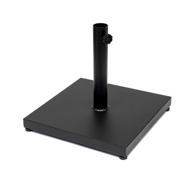 Sonnenschirm Stahlfuß 17 kg Farbe schwarz, inklusive 38mm Standrohr Format: 450 x 450 x 420 mm - Sonnenschirm Stahlfuß 17kg