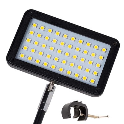 Zipper-Wall Stellwand/Messewand - Zubehör LED-Strahler mit 50 LED´s - schwarz inklusive ZipperWall Rohradapter - Zipper Wall Banner LED Spot Zipper-Wall Stellwand/Messewand - Zubehör LED-Strahler mit 50 LED´s - schwarz inklusive ZipperWall Rohradapter - Zipper Wall Banner LED Spot