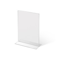 T-Aufsteller / Menükartenhalter - Hochformat Einlegeformat: DIN A6 (105x148 mm) Ausrichtung: Hochformat - Menükartenhalter T-Aufsteller DIN A6-TA6PXV_1