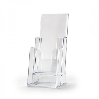 Tischständer - Mehrfach Einlegeformat: Lang-DIN (105x210 mm) Lang-DIN (105x210 mm) - Dispenser-Lang-DIN-2x-Hintereinander-2C110 Tischständer - Mehrfach Einlegeformat: Lang-DIN (105x210 mm) Lang-DIN (105x210 mm) - Dispenser-Lang-DIN-2x-Hintereinander-2C110