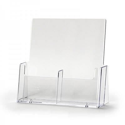 Tischständer - Mehrfach Einlegeformat: Lang-DIN (105x210 mm) Lang-DIN (105x210 mm) - dispenser-lang-din-2c112 Tischständer - Mehrfach Einlegeformat: Lang-DIN (105x210 mm) Lang-DIN (105x210 mm) - dispenser-lang-din-2c112