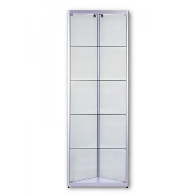 Vitrine Modell 7 - Eckvitrine Maße: 500/500x2.000mm (BxTxH) 500/500x2.000mm - Vitrinen-Modell-7 Vitrine Modell 7 - Eckvitrine Maße: 500/500x2.000mm (BxTxH) 500/500x2.000mm - Vitrinen-Modell-7