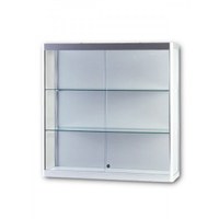 Vitrine Modell 8 - Hängevitrine Masse: 1.000x300x1.000mm (BxTxH) Vitrinen-Korpus aus halbrunden Aluminium- - Vitrinen-Modell-8 Vitrine Modell 8 - Hängevitrine Masse: 1.000x300x1.000mm (BxTxH) Vitrinen-Korpus aus halbrunden Aluminium- - Vitrinen-Modell-8