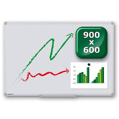 Whiteboard PREMIUM zur Wandmontage Außenformat: 900x600mm (B/H) 900x600x15 mm - whiteboard-premium-900x600 Whiteboard PREMIUM zur Wandmontage Außenformat: 900x600mm (B/H) 900x600x15 mm - whiteboard-premium-900x600