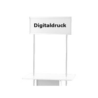 Druck auf Topschild ALLEGRO®-Rondotheke Digitaldruck auf Topschild für Rondothek mit und ohne Baraufsatz - Zubeh r-Topschild-Digitaldruck 5